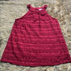 Beautiful Red Lace Top💋